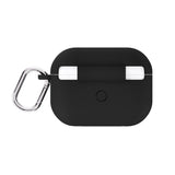 Apple AirPods Pro (1. & 2. Gen.) Holdit Silicone Case m. Karabinkrok - Black