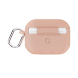 Apple AirPods Pro (1. & 2. Gen.) Holdit Silicone Case m. Karabinkrok - Bare Pink