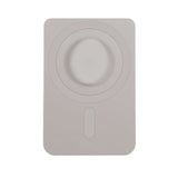 Holdit MagSafe Silicone Kortholder - Wool Gray