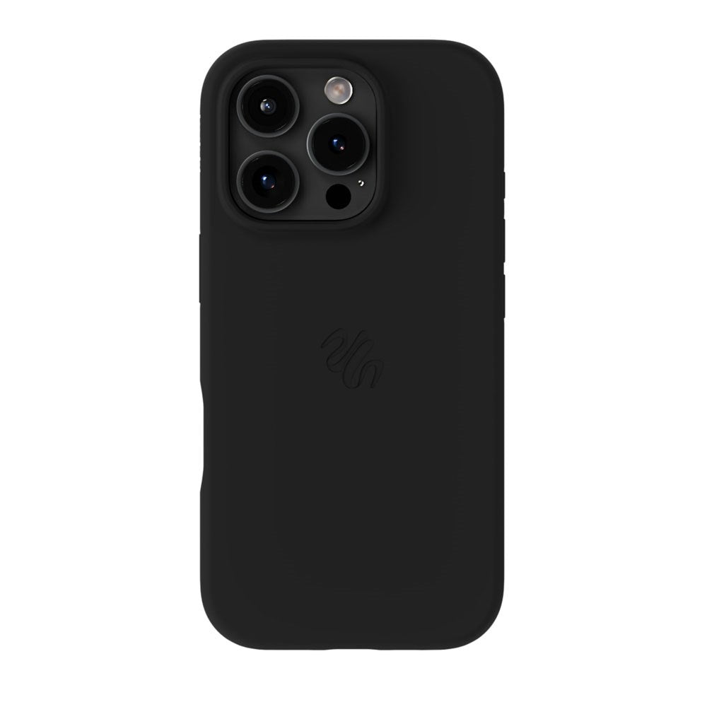 iPhone 16 Pro Holdit Soft Touch MagSafe Silikon Deksel - Black