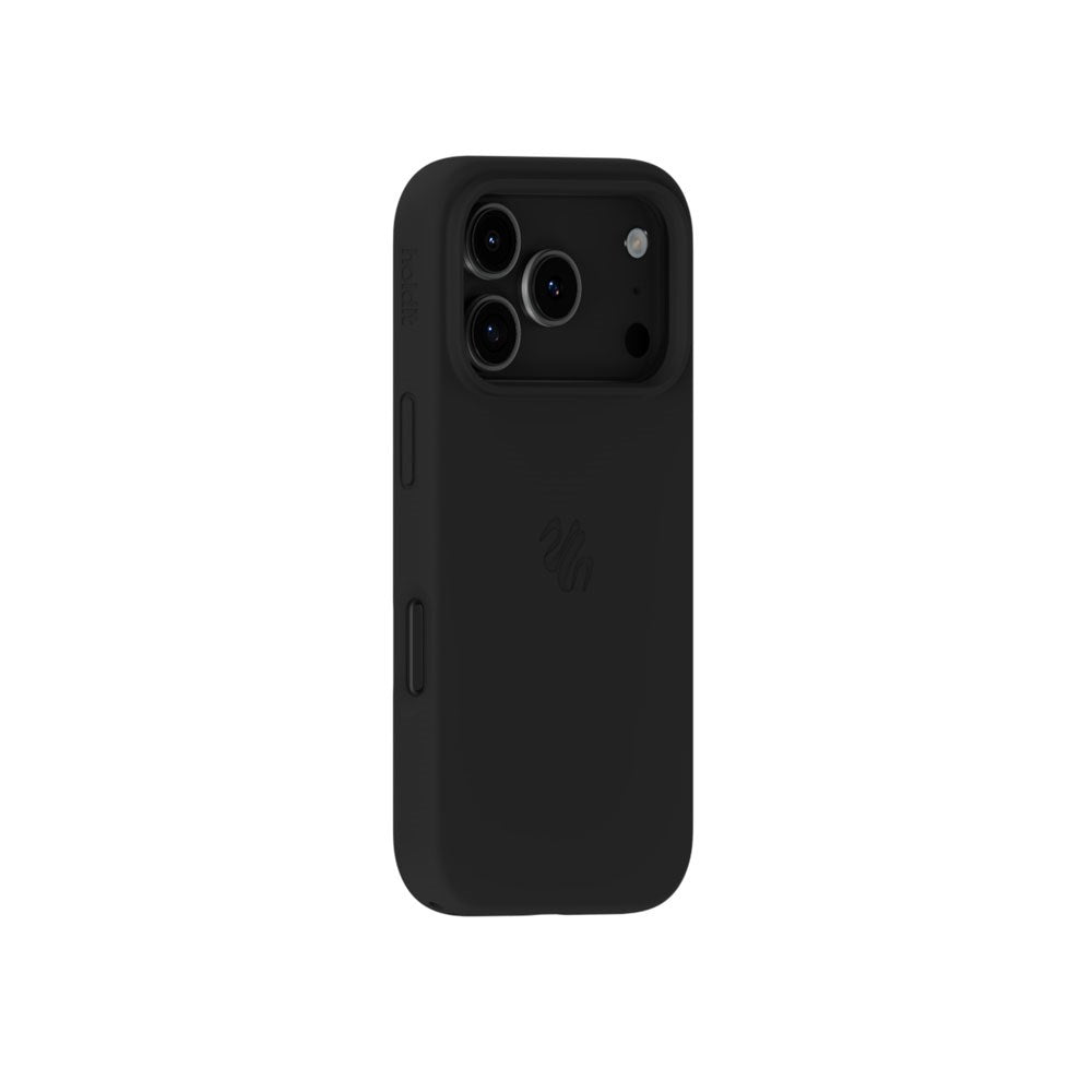 iPhone 17 Pro Holdit Soft Touch MagSafe Silikon Deksel - Black