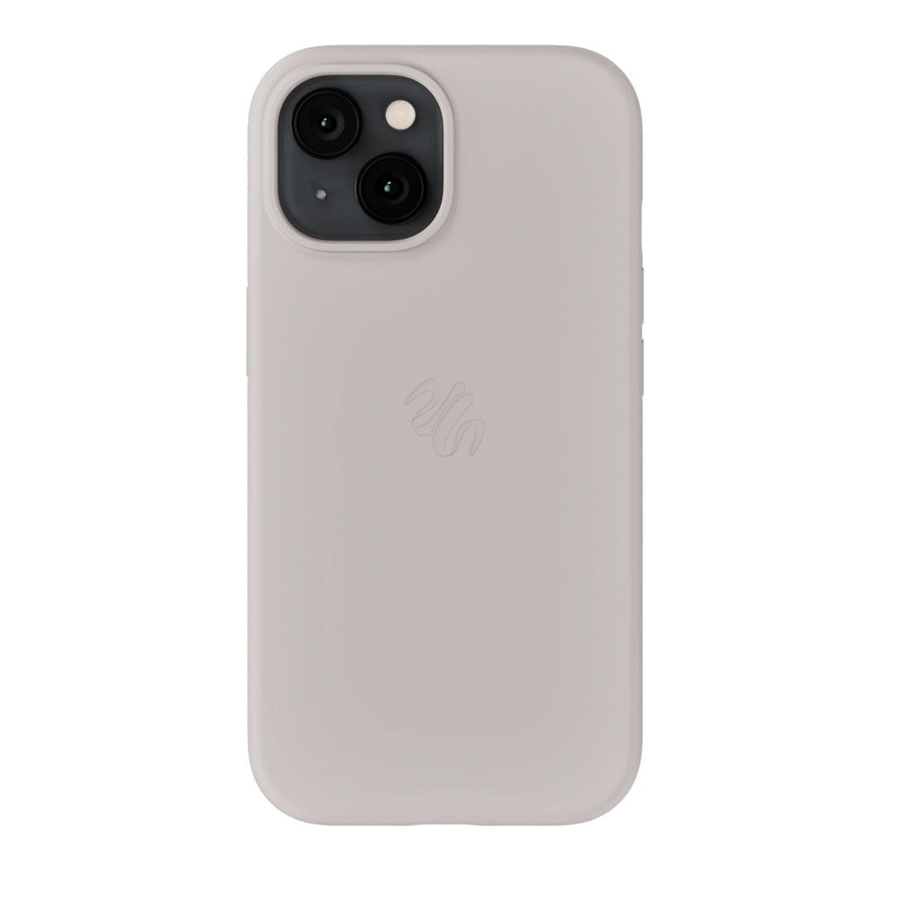 iPhone 15 / 14 / 13 Holdit Soft Touch MagSafe Silikon Deksel - Wool Gray