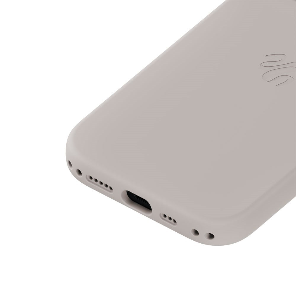 iPhone 15 / 14 / 13 Holdit Soft Touch MagSafe Silikon Deksel - Wool Gray