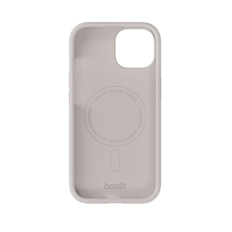 iPhone 15 / 14 / 13 Holdit Soft Touch MagSafe Silikon Deksel - Wool Gray
