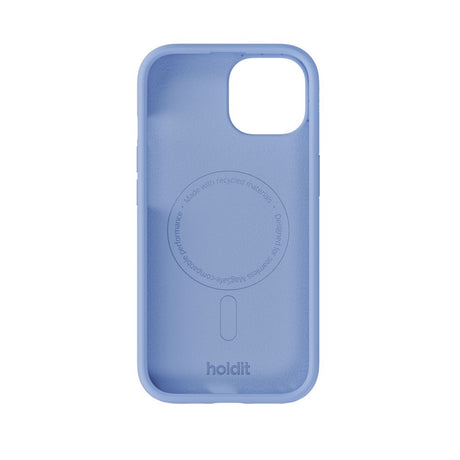 iPhone 15 / 14 / 13 Holdit Soft Touch MagSafe Silikon Deksel - Soft Cobalt