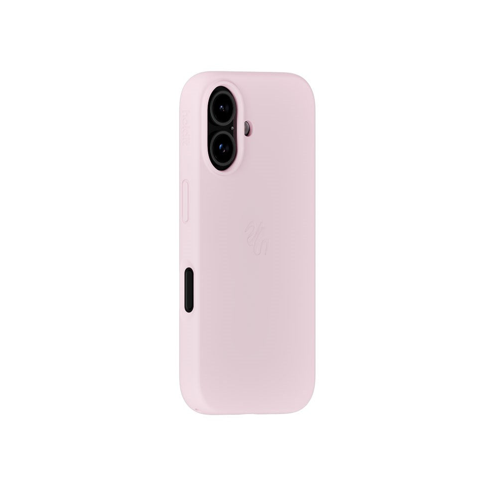 iPhone 16 Holdit Soft Touch MagSafe Silikon Deksel - Pale Pink