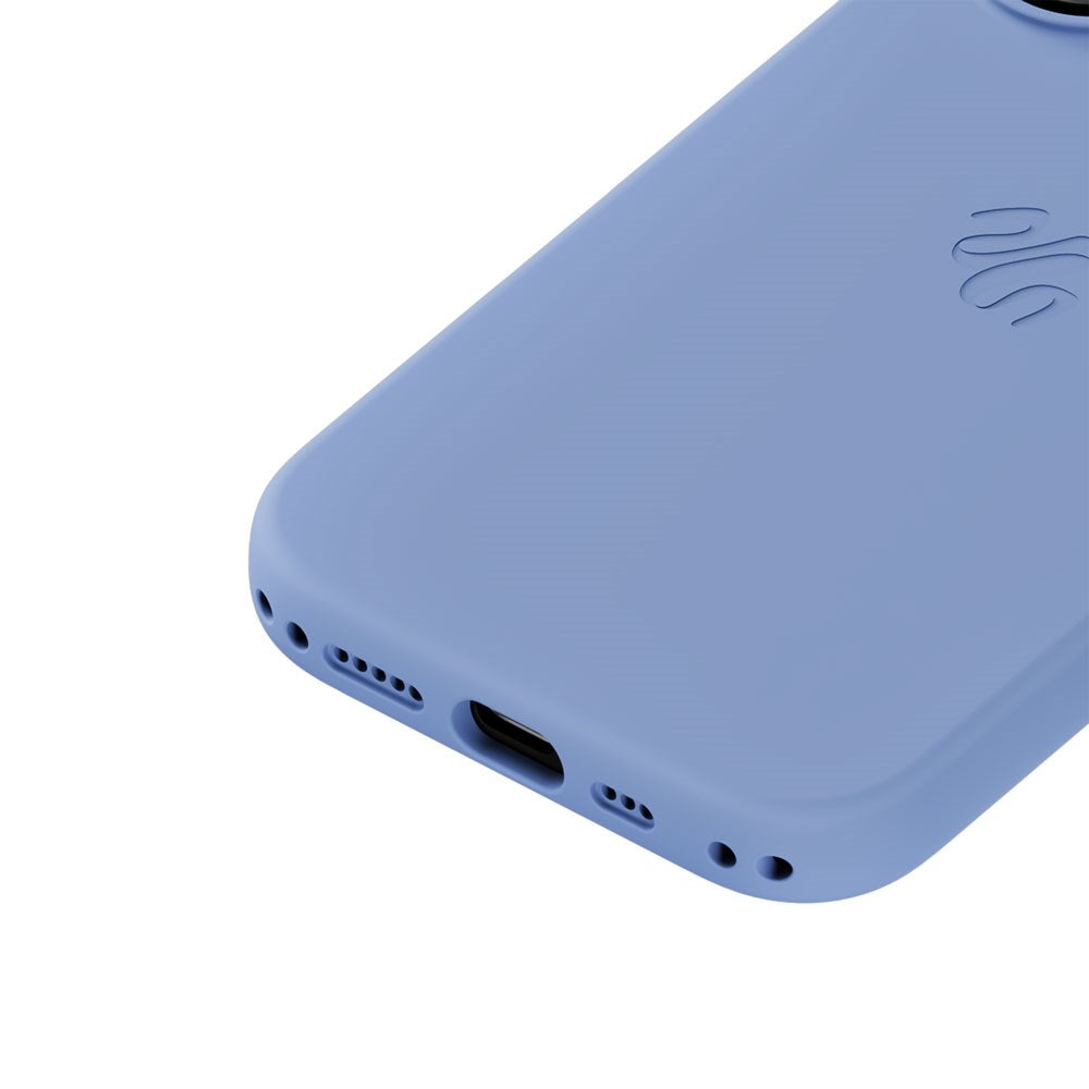 iPhone 16 Holdit Soft Touch MagSafe Silikon Deksel - Soft Cobalt