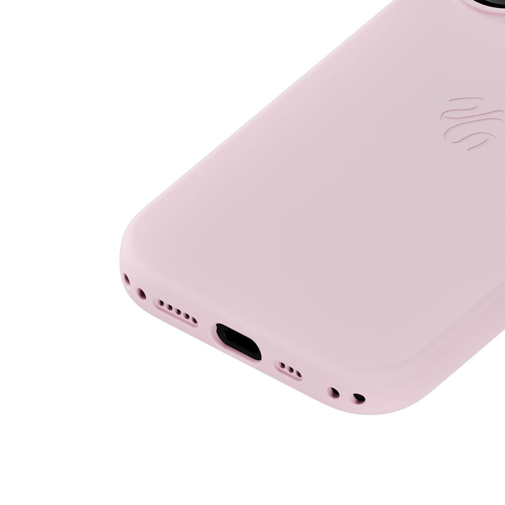 iPhone 17 Holdit Soft Touch MagSafe Silikon Deksel - Pale Pink