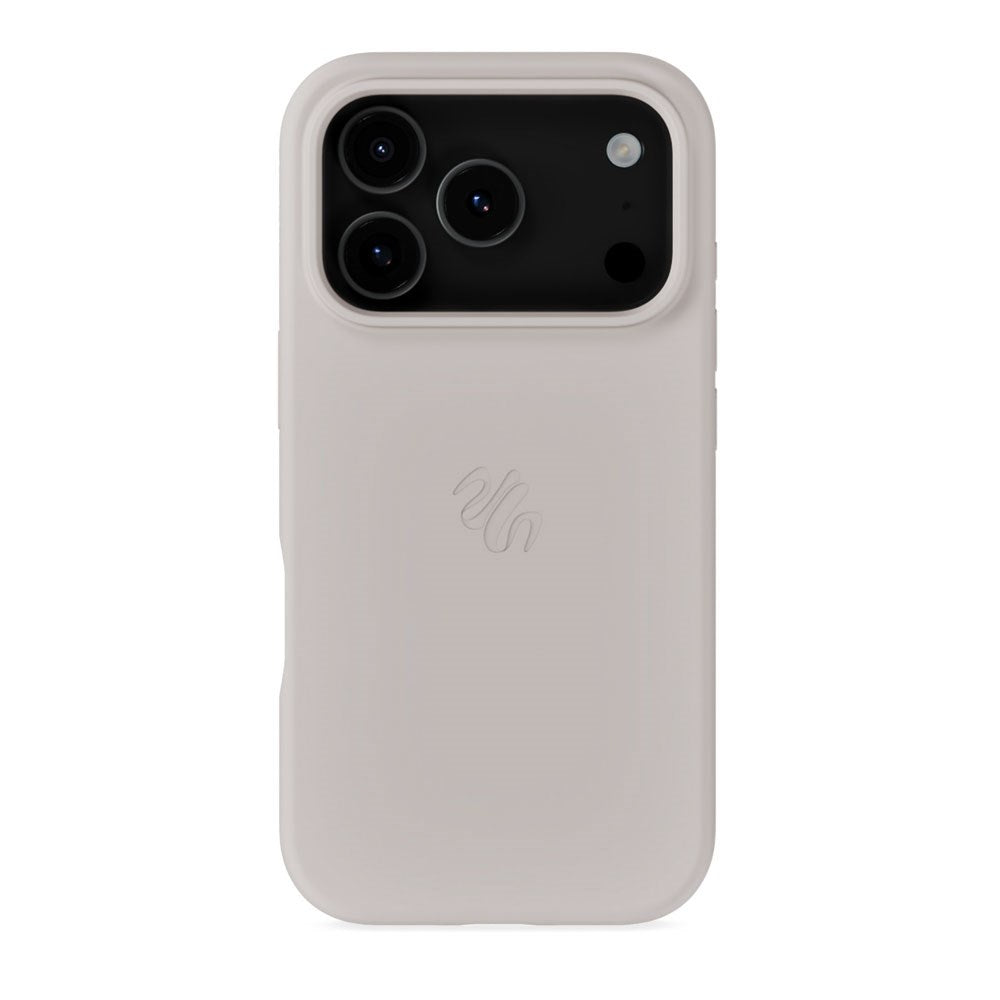 iPhone 17 Pro Holdit Soft Touch MagSafe Silikon Deksel - Wool Gray