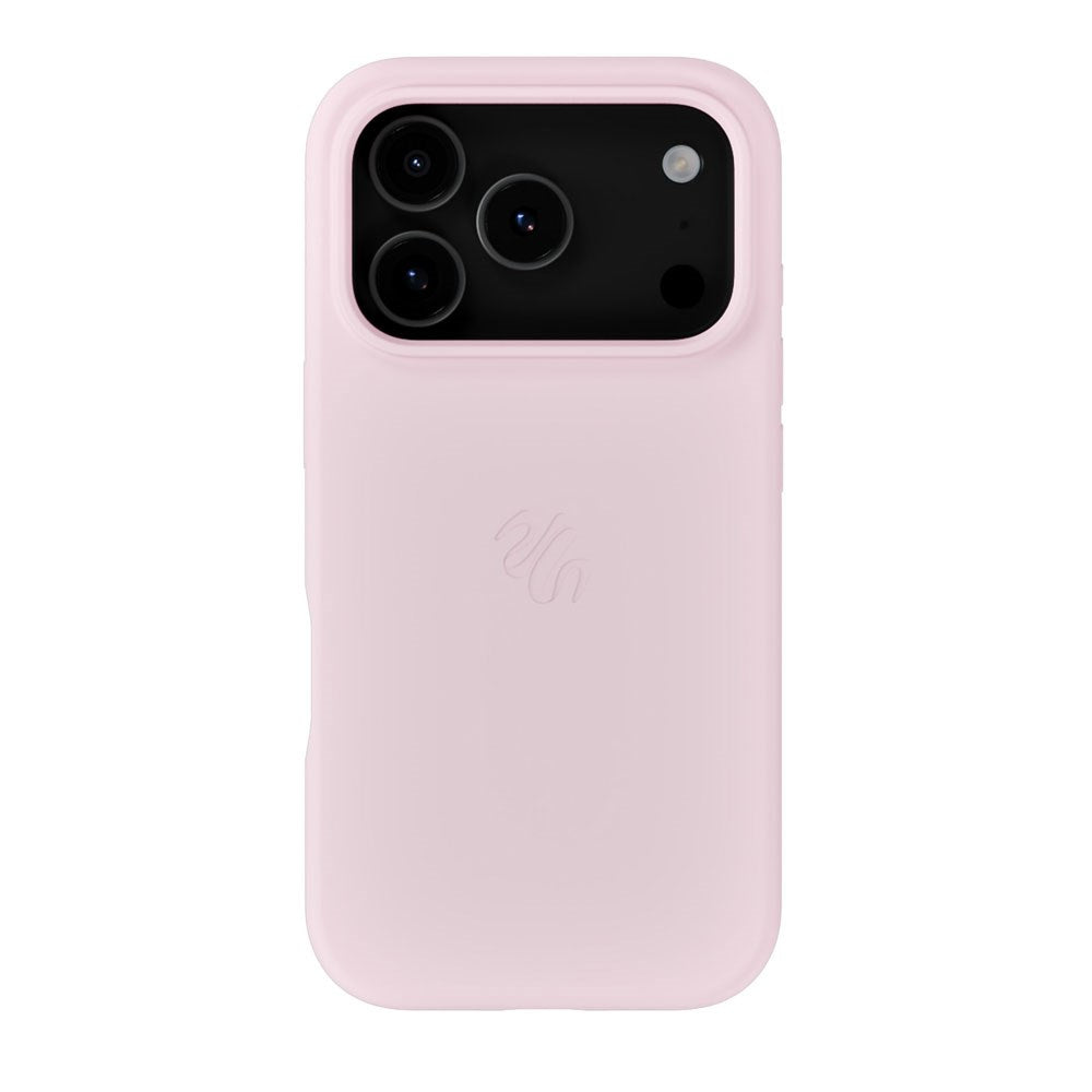 iPhone 17 Pro Max Holdit Soft Touch MagSafe Silikon Deksel - Pale Pink