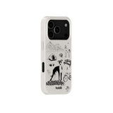 iPhone 17 Pro Holdit Graphic Print Case - Wool Gray