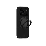 iPhone 18 Pro / 17 Pro Holdit Silikone Stand Deksel - Black