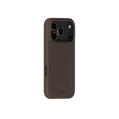 iPhone 18 Pro / 17 Pro Holdit Soft Touch Silikon Deksel - Chocolate