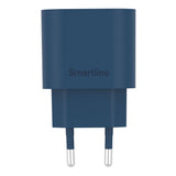 Smartline 20W Vegglader m. 1 x USB-C – Mørkeblå