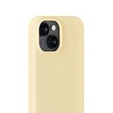 iPhone 15 Holdit Soft Touch Silikon Deksel - Butter Yellow
