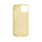 iPhone 17e / 16e / 15 / 14 / 13 Holdit Soft Touch MagSafe Silikon Deksel - Butter Yellow