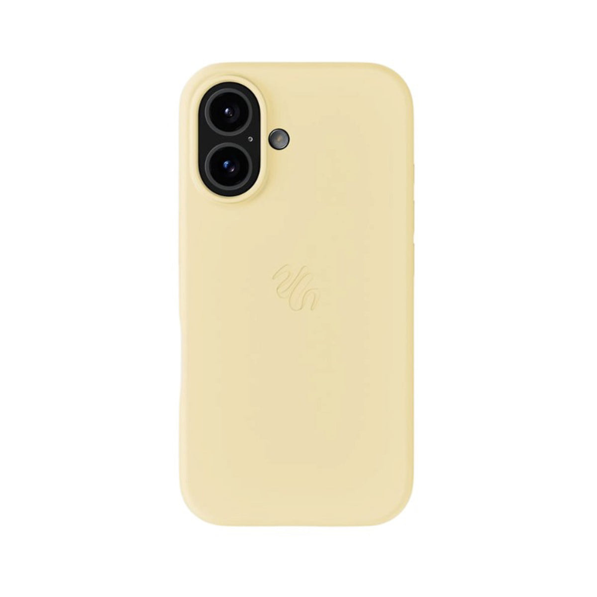 iPhone 16 Holdit Soft Touch MagSafe Silikon Deksel - Butter Yellow