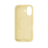 iPhone 16 Holdit Soft Touch MagSafe Silikon Deksel - Butter Yellow