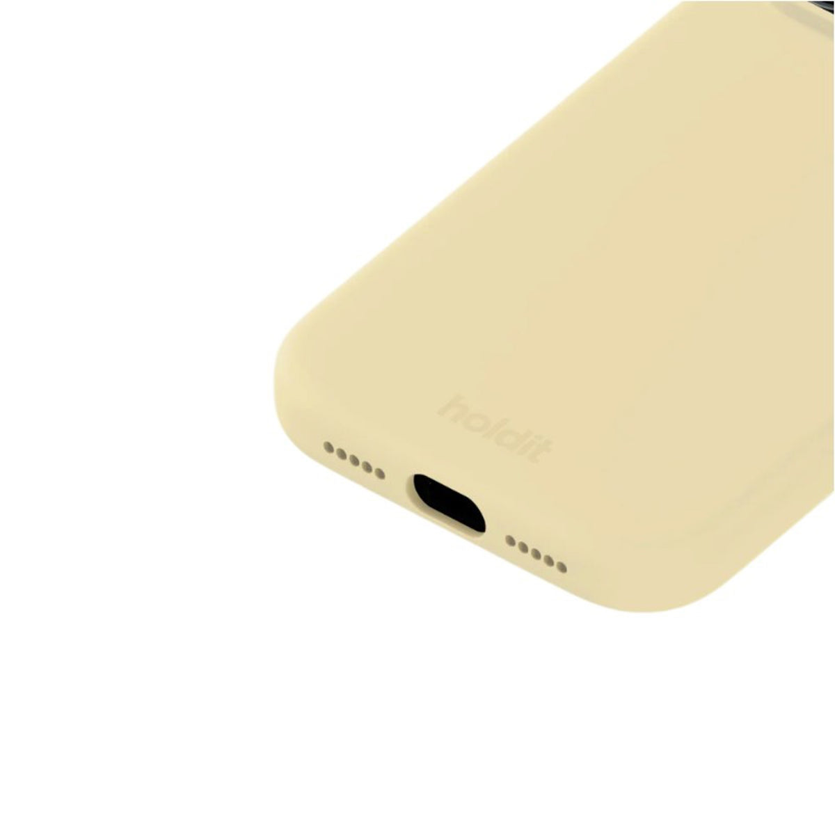 iPhone 18 Pro Max / 17 Pro Max Holdit Soft Touch Silikon Deksel - Butter Yellow