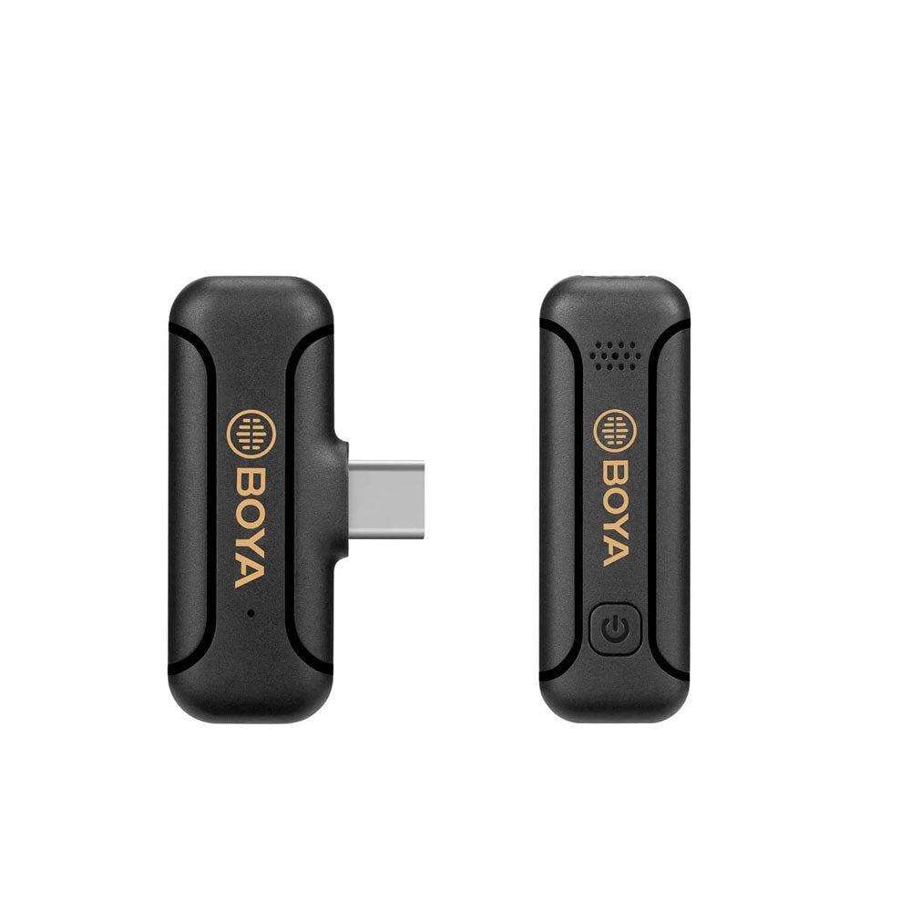 BOYA BY-WM3 Trådløst Mikrofon Sett m. USB-C - Svart