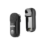 BOYA Magic-02 AI Trådløs Mikrofon - Lightning / USB-C / 3.5mm Minijack - Svart