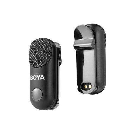 BOYA Magic-02 AI Trådløs Mikrofon - Lightning / USB-C / 3.5mm Minijack - Svart