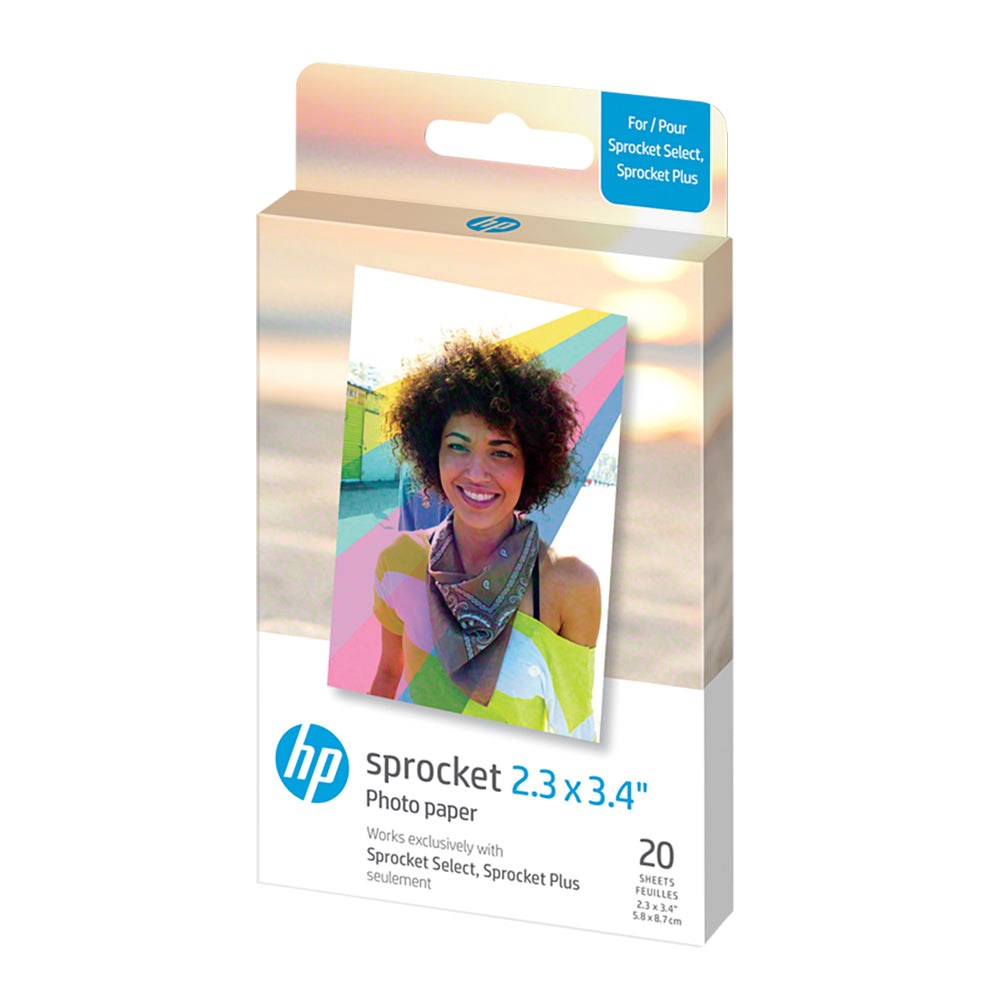 HP Sprocket Select / Spocket Plus Fotopapir 5,8 x 8,7 cm - 20 stk.