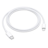 Original Apple USB-C til Lightning Kabel 1 m. (MUQ93ZM/A) - Hvit