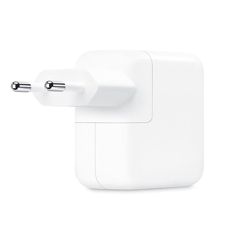 Original Apple Vegglader 35W med 2 x USB-C - Hvit