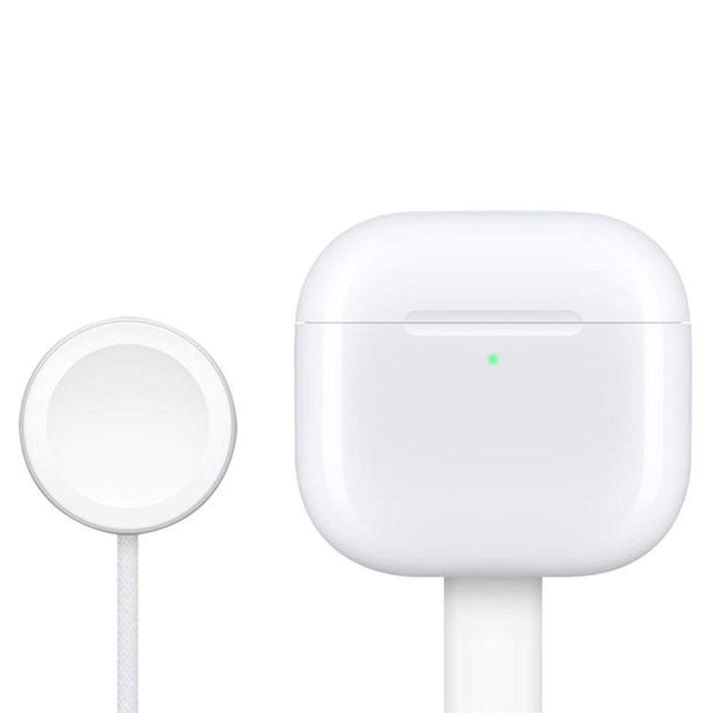 Apple AirPods 4 med Aktiv Støyreduksjon In-Ear Headset med Trådløs Ladeveske - Hvit