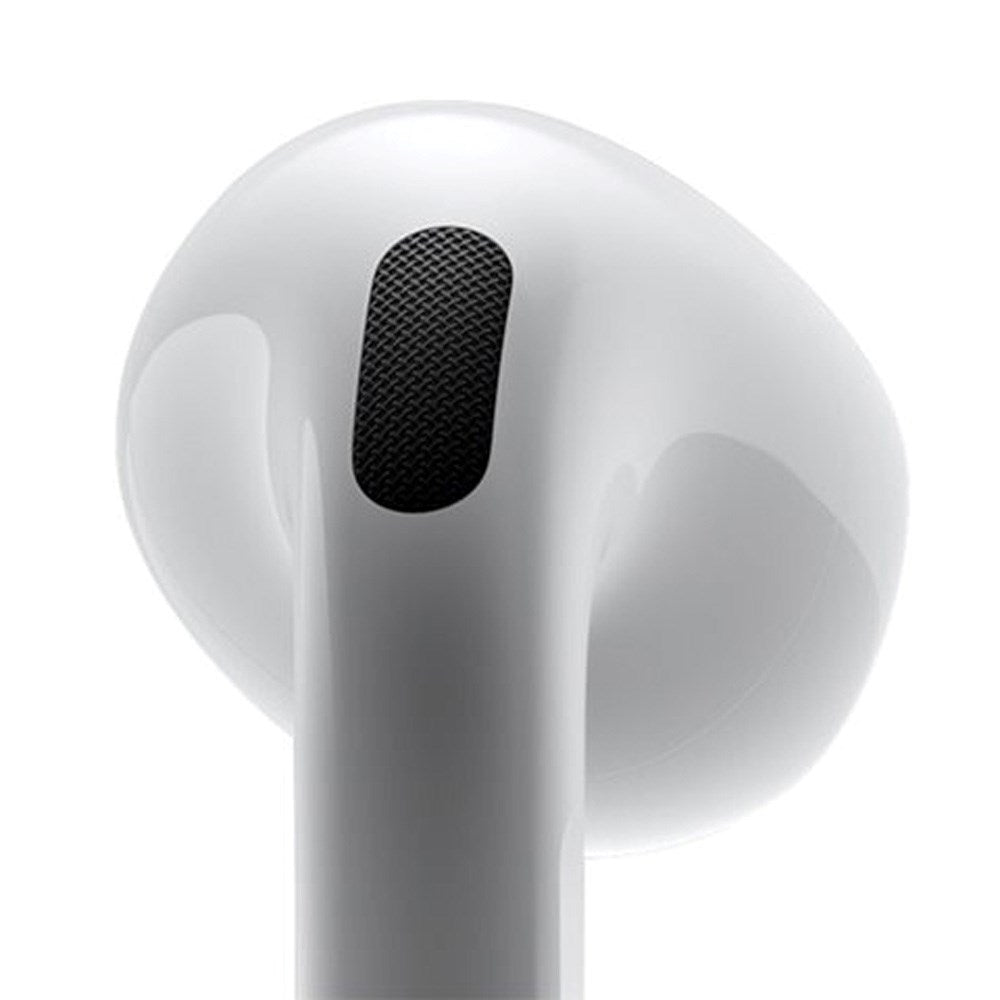 Apple AirPods 4 med Aktiv Støyreduksjon In-Ear Headset med Trådløs Ladeveske - Hvit