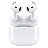 Apple AirPods 4 med Aktiv Støyreduksjon In-Ear Headset med Trådløs Ladeveske - Hvit