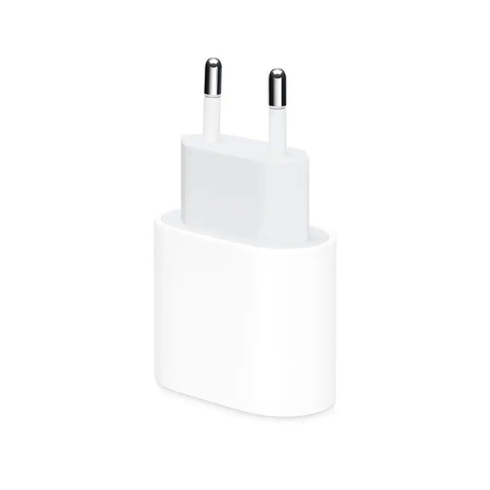 Original Apple PD (Power Delivery) 20W Wall Charger w. USB-C - White (MD3J4ZM/A)