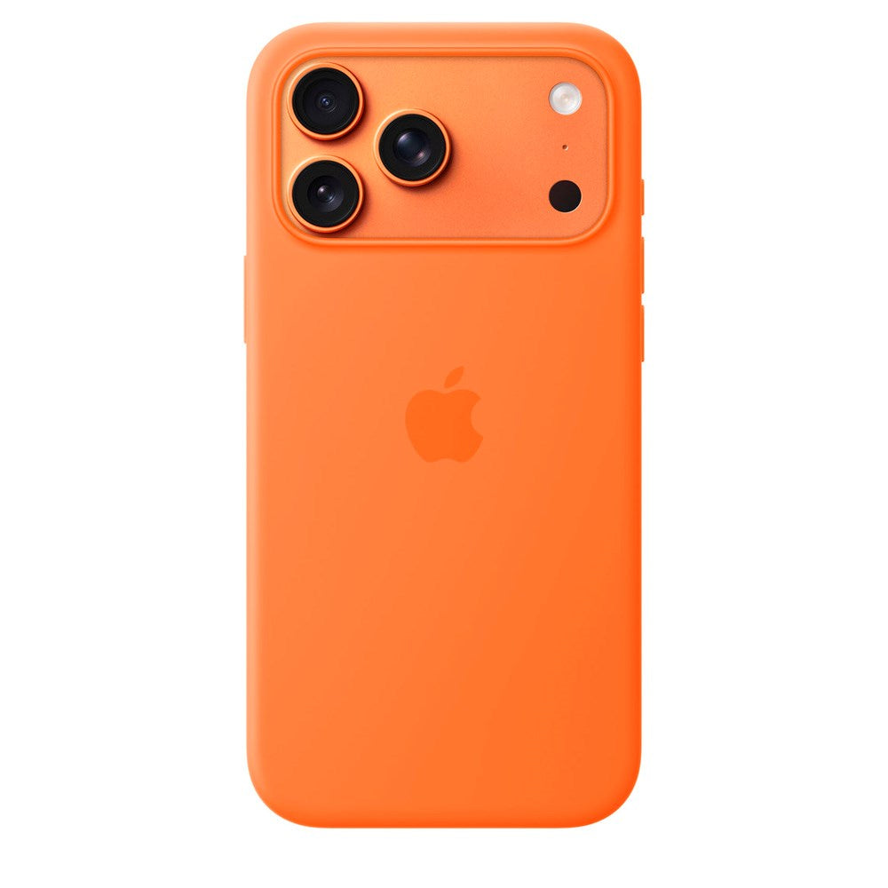 Original Apple iPhone 17 Pro Max Silicone Case - MagSafe Kompatibel - Orange (MGFL4ZM/A)