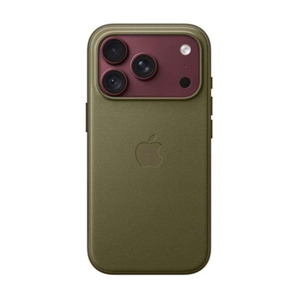 Original Apple iPhone 18 Pro TechWoven Case - MagSafe Kompatibel - Olive (MKD34ZM/A)
