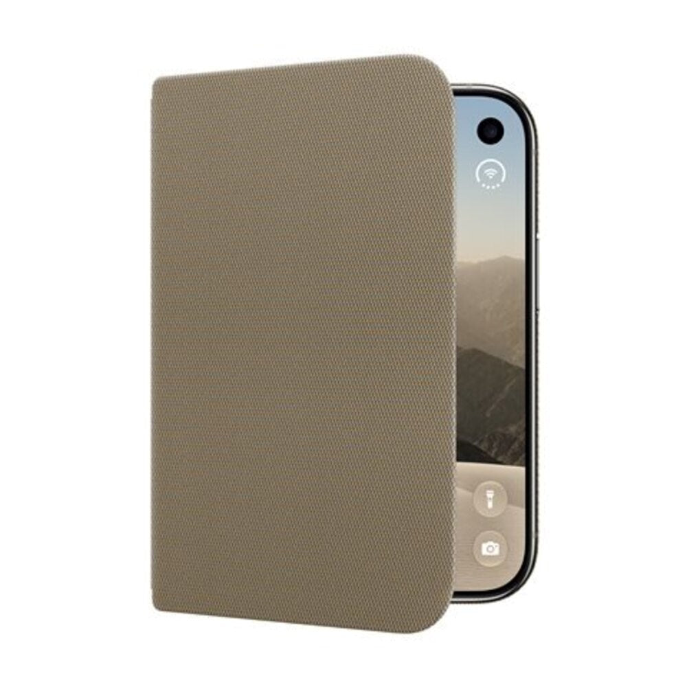 iPhone Duo Original Apple Folio Deksel m. Kickstand - MagSafe Kompatibel - Taupe (MKR64ZM/A)