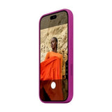 Original Apple iPhone 18 Pro Silicone Case - MagSafe Kompatibel - Magenta (MK8T4ZM/A)