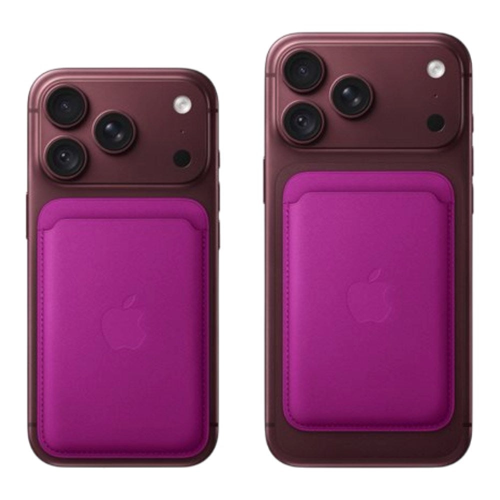 Original Apple FineWoven Wallet - MagSafe Kompatibel - Magenta (MK9G4ZM/A)