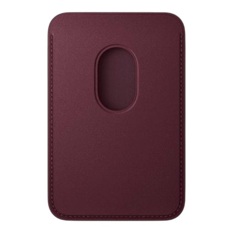 Original Apple FineWoven Wallet - MagSafe Kompatibel - Burgundy (MK9H4ZM/A)