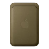 Original Apple FineWoven Wallet - MagSafe Kompatibel - Dark Olive (MK9K4ZM/A)