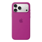 Original Apple iPhone 18 Pro Max Silicone Case - MagSafe Kompatibel - Magenta (MK904ZM/A)