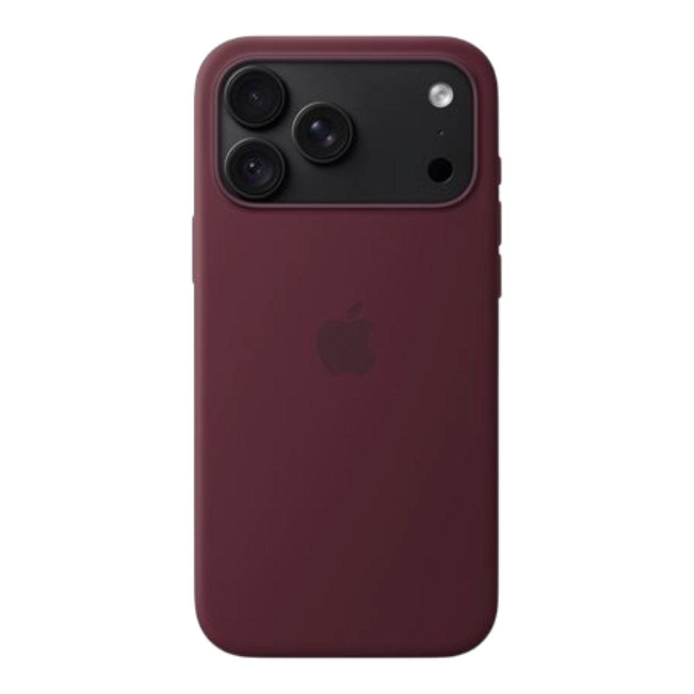 Original Apple iPhone 18 Pro Max Silicone Case - MagSafe Kompatibel - Burgundy (MK914ZM/A)