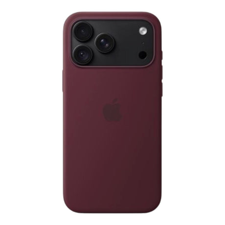 Original Apple iPhone 18 Pro Max Silicone Case - MagSafe Kompatibel - Burgundy (MK914ZM/A)