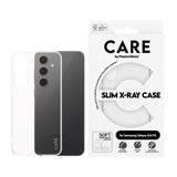 CARE by PanzerGlass Samsung Galaxy S24 FE FASHION X-Ray Soft Basic Deksel - Gjennomsiktig