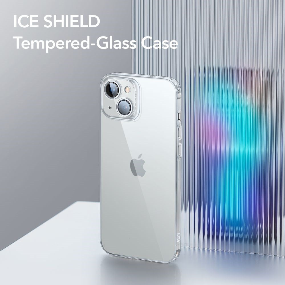 iPhone 14 Plus ESR Ice Shield Hybrid Air-Guard Deksel - Gjennomsiktig