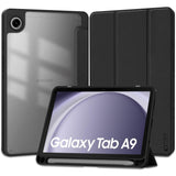 Samsung Galaxy Tab A9 Tech-Protect SC Hybrid Tri-fold Deksel - Svart / Gjennomsiktig