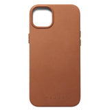 Mujjo iPhone 14 Plus Leather Deksel - MagSafe Kompatibel - Brun