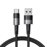 Tech-Protect Ultraboost USB-A til USB-C Kabel 66W/6A 1m - Svart