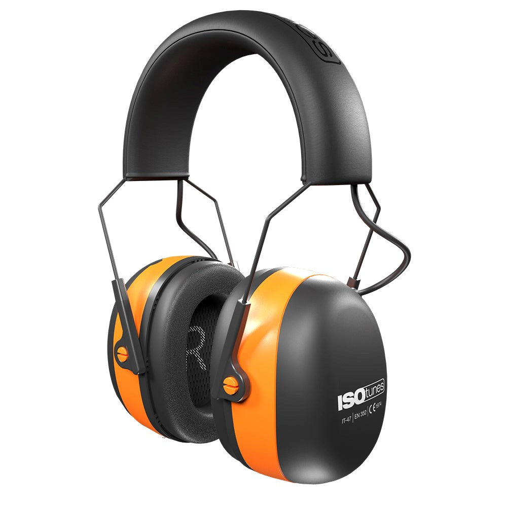 ISOtunes Air Defender EN352 Hørselvern Bluetooth - Svart / Oransje