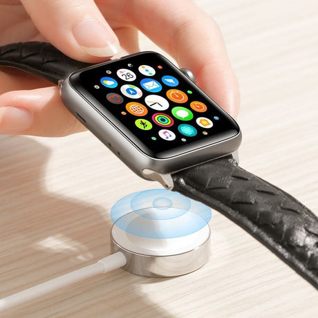 JoyRoom Apple Watch Magnetisk Lader 2.5W 1.2m. - Hvit